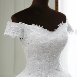 New Princesse Fleurie Robe de Mariée Corset Fleurie