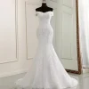 Cheap Princesse Fleurie Robe de Mariée Fleurie Sirène