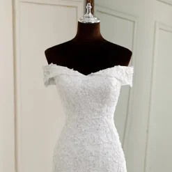 Cheap Princesse Fleurie Robe de Mariée Fleurie Sirène