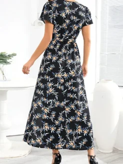 Fashion Princesse Fleurie Robe de Soirée Florale