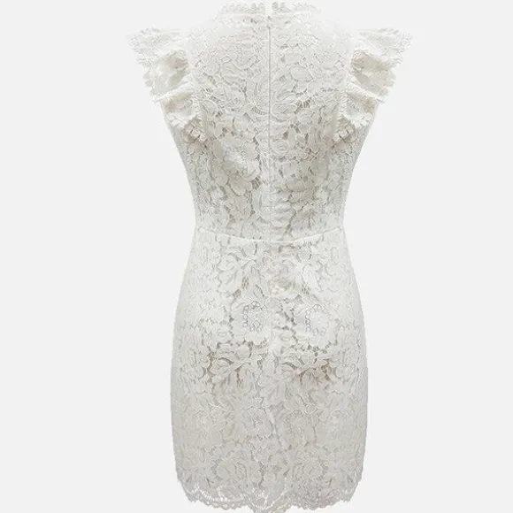 Cheap Princesse Fleurie Robe Fleurie Blanche Dentelle
