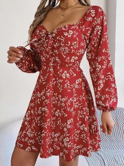 Best Princesse Fleurie Robe Fleurie Cocktail Mi-Longue