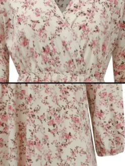 Clearance Princesse Fleurie Robe Fleurie Courte Bohème Chic