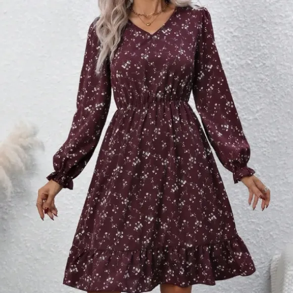 Online Princesse Fleurie Robe Fleurie Courte Chic