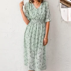 Sale Princesse Fleurie Robe Fleurie Courte Femme