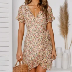 Outlet Princesse Fleurie Robe Fleurie Courte Vacance