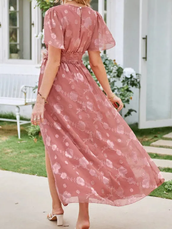 Hot Princesse Fleurie Robe Fleurie Cérémonie
