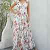 Outlet Princesse Fleurie Robe Fleurie Dos Ouvert