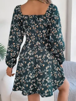 Best Princesse Fleurie Robe Fleurie Fluide Verte