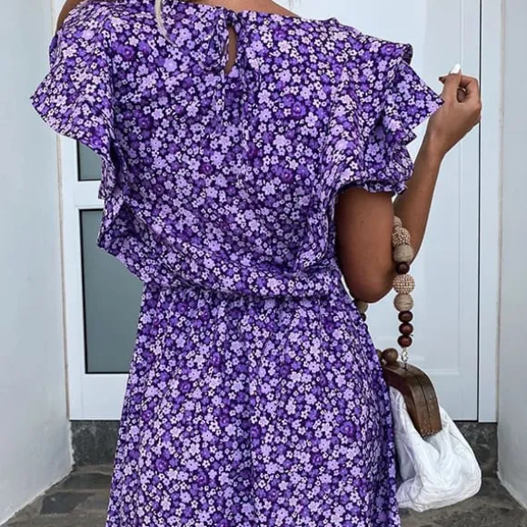 Clearance Princesse Fleurie Robe Fleurie Lilas