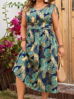 Outlet Princesse Fleurie Robe Fleurie Longue Grande Taille