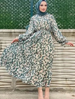New Princesse Fleurie Robe Fleurie Longue Hijab