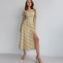 Best Princesse Fleurie Robe Fleurie Manches Longues