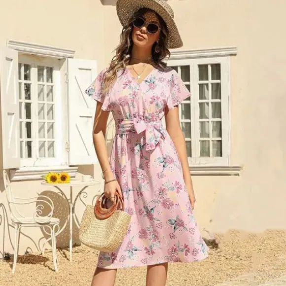Cheap Princesse Fleurie Robe Fleurie Mariage Champêtre