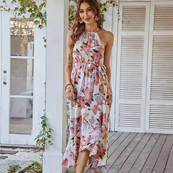 Online Princesse Fleurie Robe Fleurie Moderne