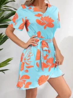 Online Princesse Fleurie Robe Fleurie Naturelle