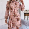 Online Princesse Fleurie Robe Fleurie Nœud Papillon