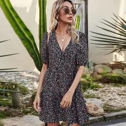 Outlet Princesse Fleurie Robe Fleurie Style Rock
