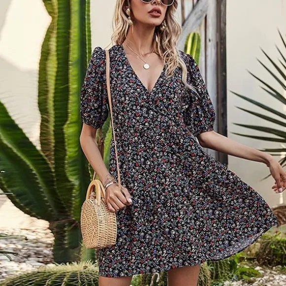 Outlet Princesse Fleurie Robe Fleurie Style Rock