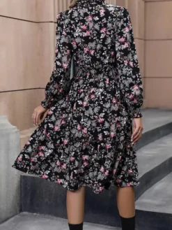 Hot Princesse Fleurie Robe Florale Chic