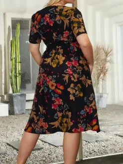 Cheap Princesse Fleurie Robe Fluide Fleurie Grande Taille