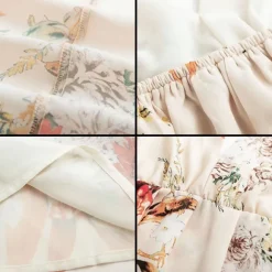 Clearance Princesse Fleurie Robe Longue Beige Fleurie