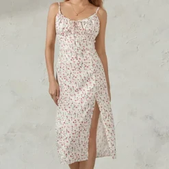 Discount Princesse Fleurie Robe Longue Fleurie Cintrée