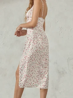Discount Princesse Fleurie Robe Longue Fleurie Cintrée