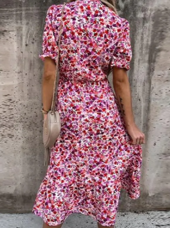 Cheap Princesse Fleurie Robe Longue Fleurie Col V