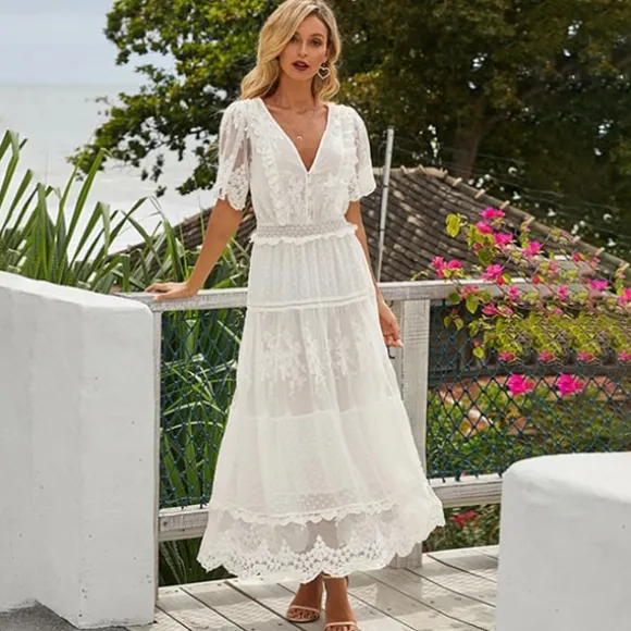 Best Princesse Fleurie Robe Longue Fleurie Dentelle