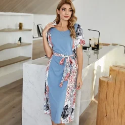 Online Princesse Fleurie Robe Longue Fleurie Droite