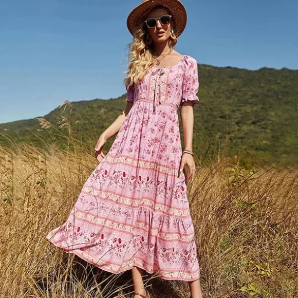 Clearance Princesse Fleurie Robe Longue Fleurie Fille