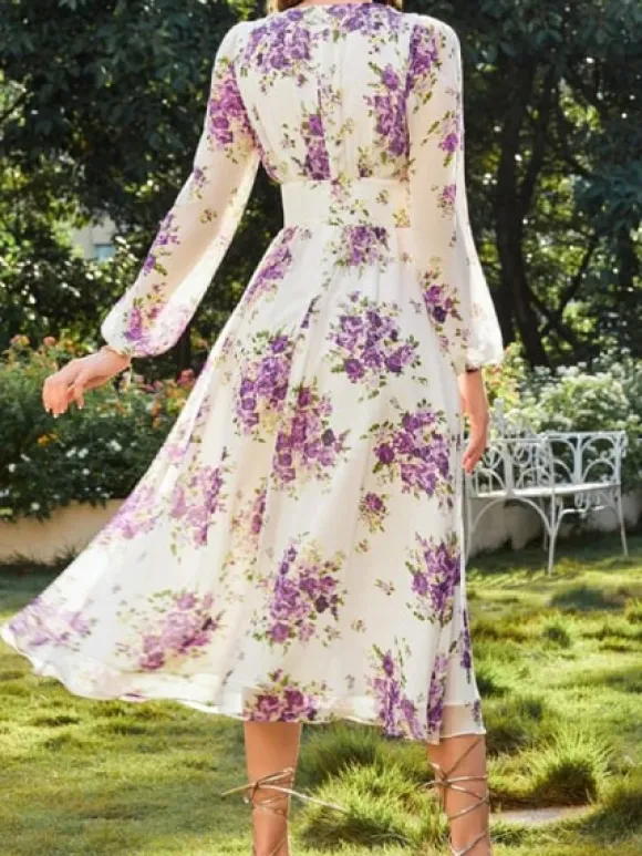 Shop Princesse Fleurie Robe Longue Fleurie Habillée