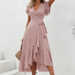 Cheap Princesse Fleurie Robe Longue Fleurie Légère