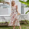 Outlet Princesse Fleurie Robe Longue Fleurie Mousseline