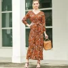Outlet Princesse Fleurie Robe Longue Petites Fleurs