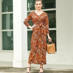 Outlet Princesse Fleurie Robe Longue Petites Fleurs