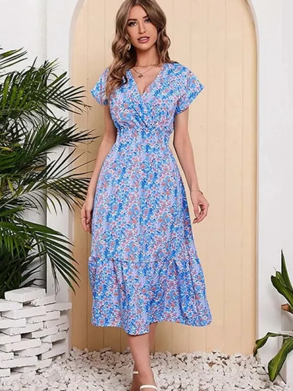 Hot Princesse Fleurie Robe Témoin Fleurie