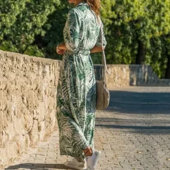 Hot Princesse Fleurie Robe Vacances Fleurie Longue