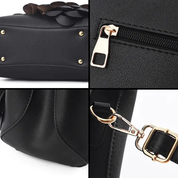 New Princesse Fleurie Sac à Main avec Fleur en Relief