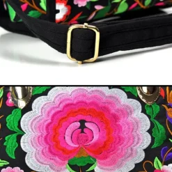 Discount Princesse Fleurie Sac à Main Broderie Fleurs