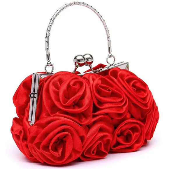 Outlet Princesse Fleurie Sac à Main Forme Fleur