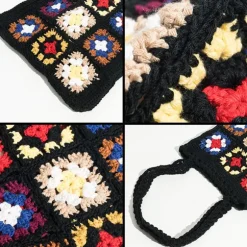New Princesse Fleurie Sac Crochet Fleurs