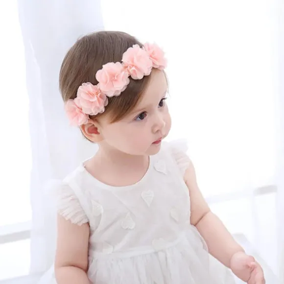 Fashion Princesse Fleurie Serre-Tête Bébé Fleur