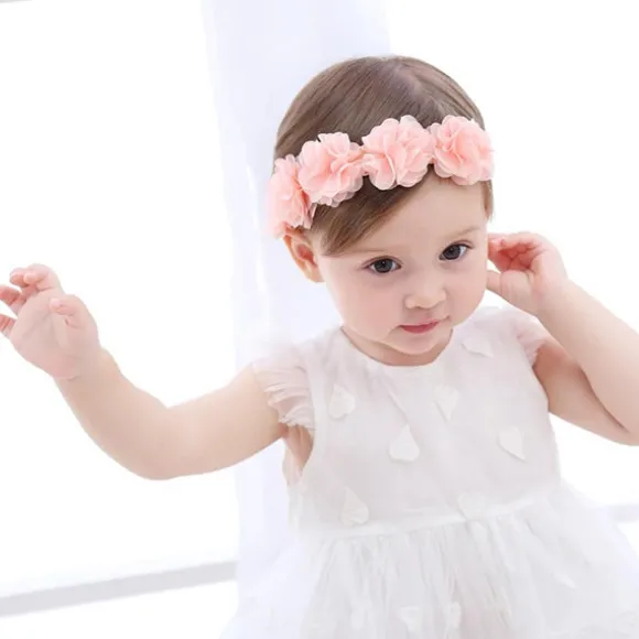 Fashion Princesse Fleurie Serre-Tête Bébé Fleur