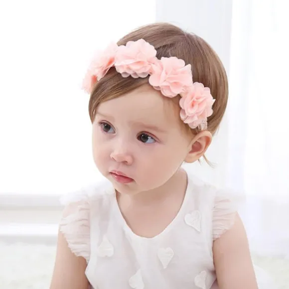 Fashion Princesse Fleurie Serre-Tête Bébé Fleur