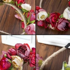 Clearance Princesse Fleurie Serre-Tête Fleur Mexicaine