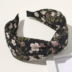 Fashion Princesse Fleurie Serre-Tête Fleur Noir