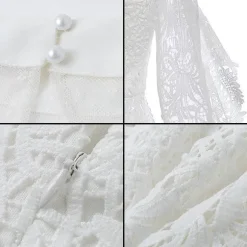 Flash Sale Princesse Fleurie Tunique Dentelle à Fleurs