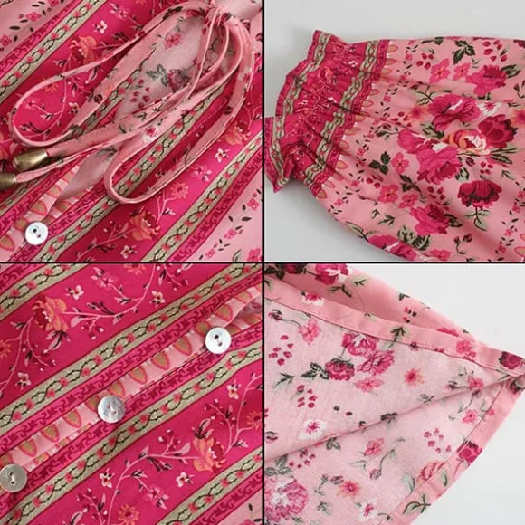 Flash Sale Princesse Fleurie Tunique Fleurie Courte